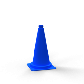 Traffic cone | blue | blue | Height: 500 mm